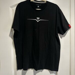 Tesla Black Short Sleeve Men's Tee